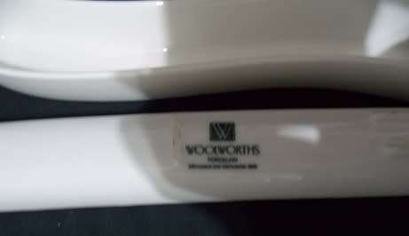 Set of Two Porcelain Snack Bowls