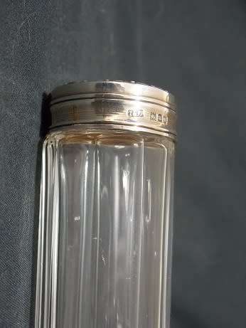 Antique Tall Fluted Perfume Bottle