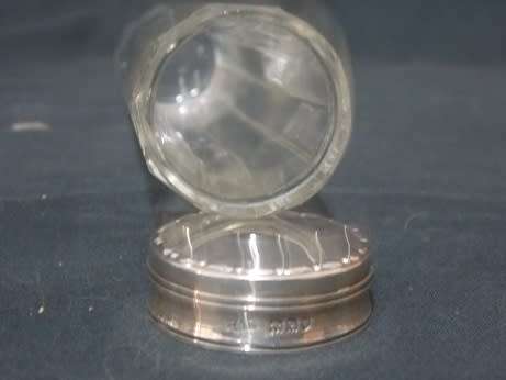 Antique Tall Fluted Perfume Bottle