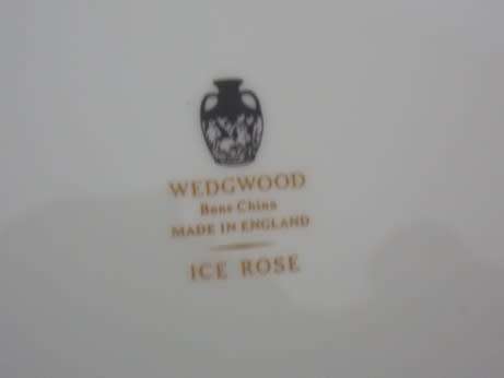 Beautiful Wedgwood Ice Rose Small Plate
