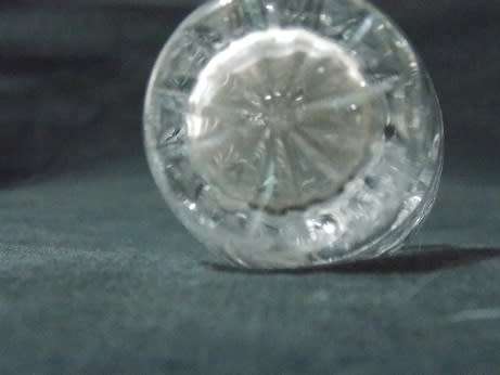 Stunning Cut Crystal Rose Vase