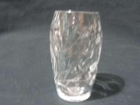 Stunning Cut Crystal Rose Vase
