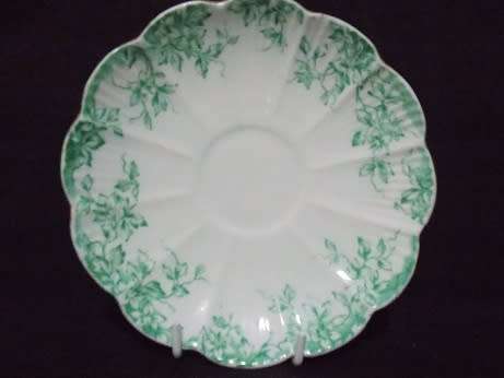 Set of Two Antique Glebe Street Potteries Saucers