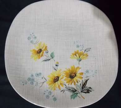 JG Meakin Set  of Two Tier Cake Plate and Single Plate Cake Serving plate
