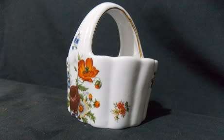 Dresden Porcelain Basket