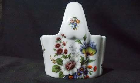 Dresden Porcelain Basket