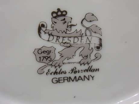 Dresden Porcelain Basket