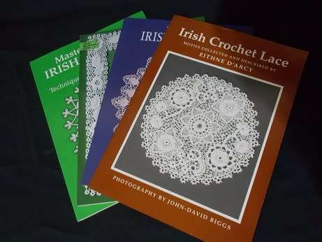 Four Irish Crochet Books Set of Four