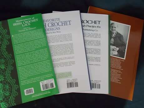 Four Irish Crochet Books Set of Four