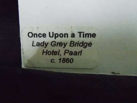 Print of Lady Grey Bridge Hotel
