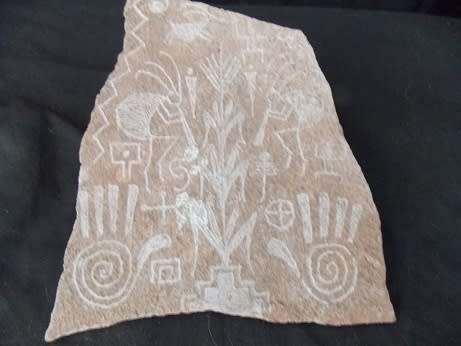 Native American Kokopeli  ` Deity of Fertility` Rock Art