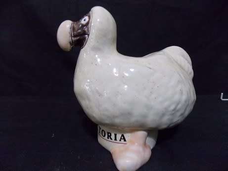 Beautiful Bar Ornament Porcelain Dodo from Le Victoria Hotel Mauritius