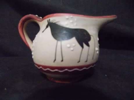 Lovely Unglazed Milk Jug Roma