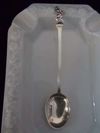 Sterling Silver Teaspoon Sheffield 1962