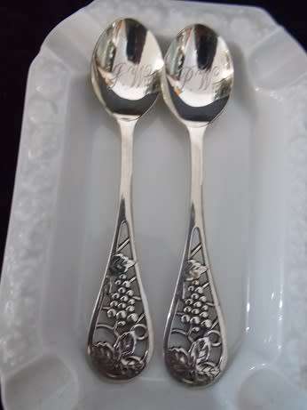 Set of Two EPNS Teaspoons
