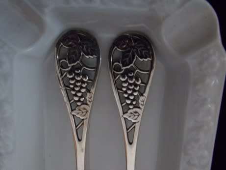 Set of Two EPNS Teaspoons