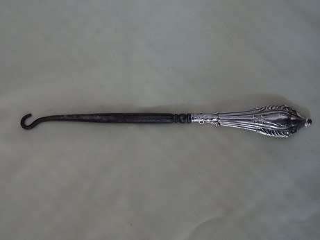 Sterling Silver Bootlace Hook