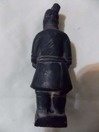 Antique Black Stone Figurine