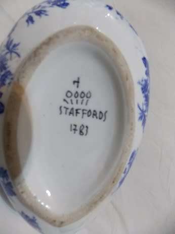 Very Rare Beautiful Staffords 1783 Sauce Boat