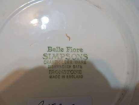 Bella Fiore Simpsons Small Plate