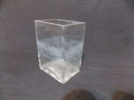 Square Glass Vase