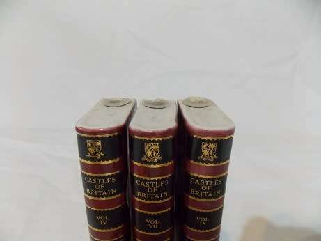 Set of Three Castles of Britain Drambuie Bottles