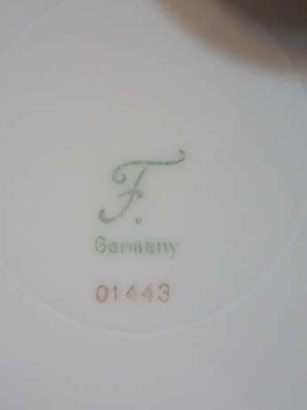 F Germany Lovely Cake Plate