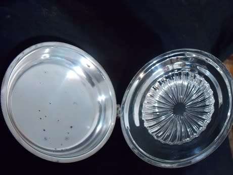 Silver Plated Food Server Viking Plate