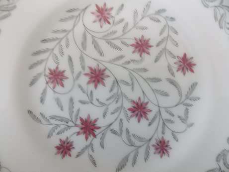 Foley Bone China , England Set of Six Stunning Small Plates