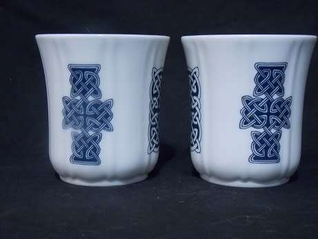 Nexus Design Bone China British made Set of Two Coffee Mugs