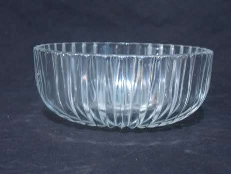 Beautiful Pressed Glass Trinket Bowl