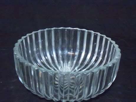Beautiful Pressed Glass Trinket Bowl