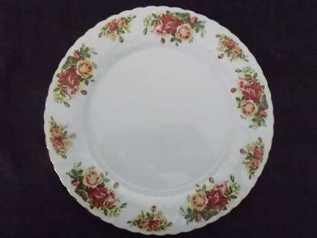 Elegant China English Rose Collection Pretty Porcelain Snack Plate