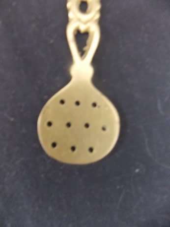 Pretty Brass Castor Sugar Spoon