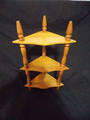 Three Layer Corner Shelf