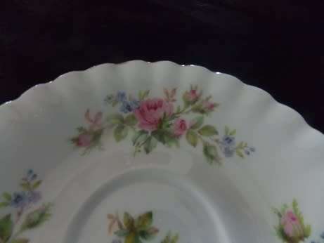 Moss Rose Beautiful Royal Albert Saucer