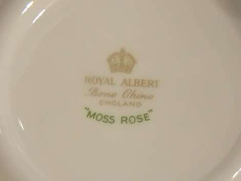Moss Rose Beautiful Royal Albert Saucer