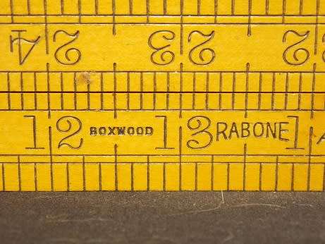 Vintage Folding Ruler