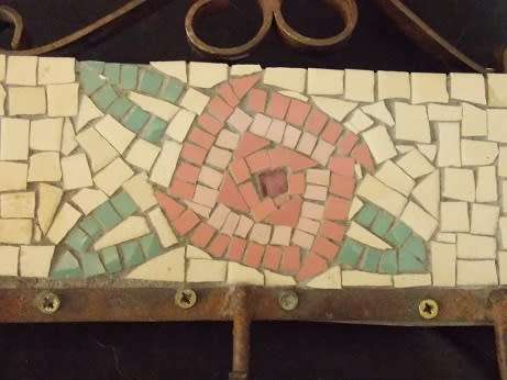 Mosaic Towel Hanger