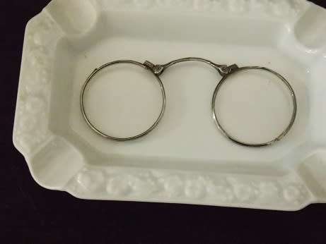 Antique Silver Spectacles