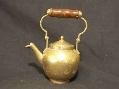 Beautiful Little Brass Tea Pot