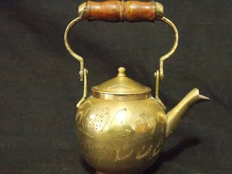 Beautiful Little Brass Tea Pot
