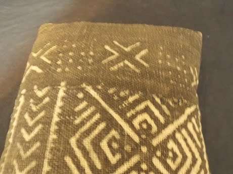 African Mud Cloth Cushion