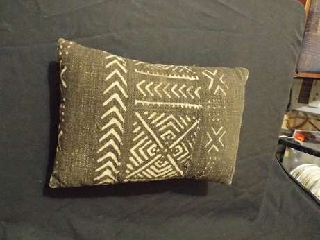 African Mud Cloth Cushion