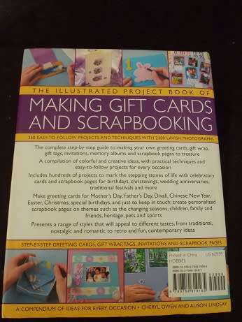 Making Gift Cards and Scrapbooking