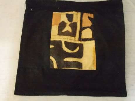 Beautiful Set of Two Pillowcases with African Design