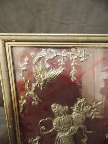 Antique Brass and Pewter Wall Art