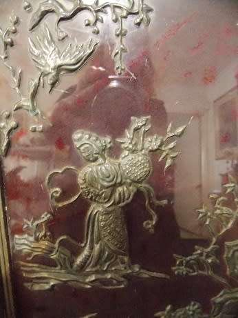 Antique Brass and Pewter Wall Art