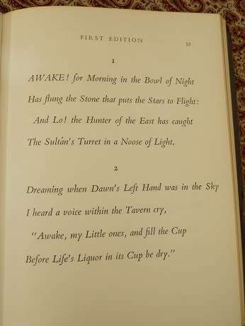 Rubaiyat of Omar Khayyam Poetry