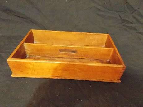 Wooden Cutlery Box